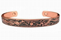 Copper Magnetic Bangles 