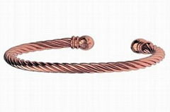 Copper Cable Magnetic Bangles 