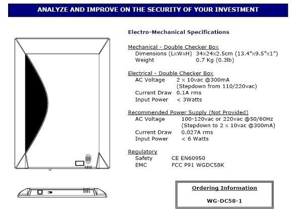 AM 58Khz System WG-Double Checker™ 2