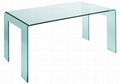 Glass dining table 1