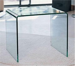 glass coffee table