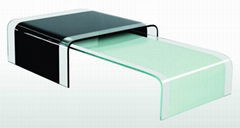 glass coffee table