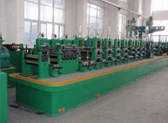 straight seam and high frequency welded pipe mill line