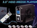 3.5"HDD Media Player for IDE and SATA