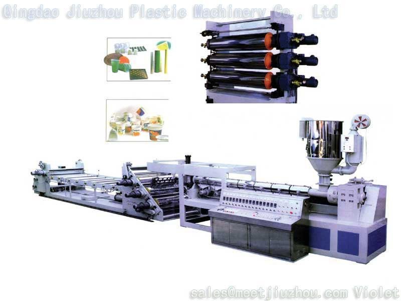  Plastic Sheeting (Tablets) Calendering Extrusion line