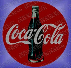 EL sheet (beverage coca cola)