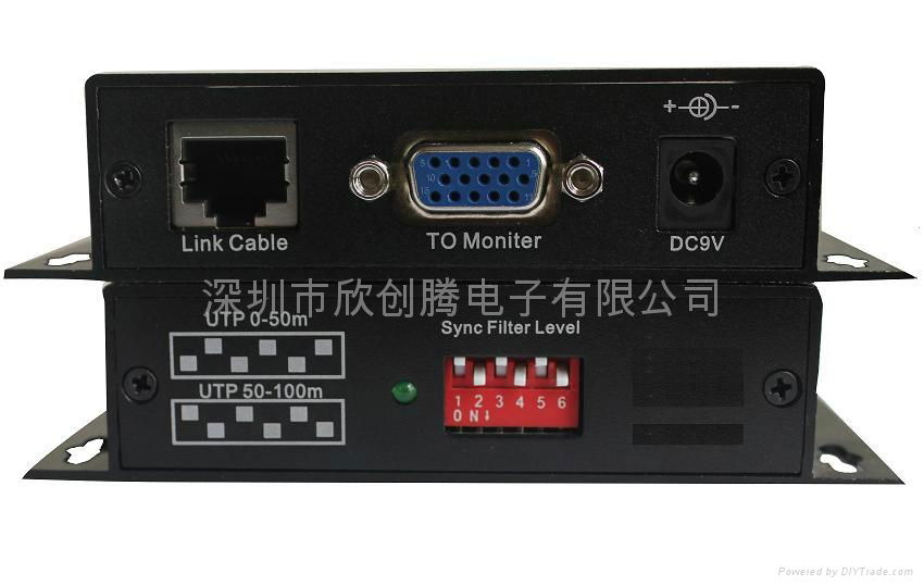 視頻（VGA）延長器可延長100米