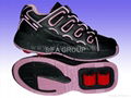 Double wheels roller shoes 3