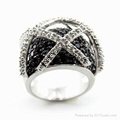 Fashion Sterling Silver Jewelry Ring(R2209-1) 1