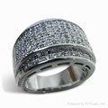 Fashion Sterling Silver Jewelry Ring(R2571)