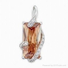 Fashion Sterling Silver Jewelry Pendant(P7027)