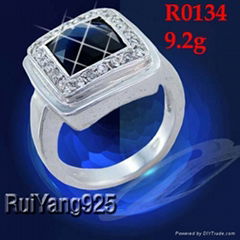 Fashion Sterling Silver Jewelry Ring(R0134)