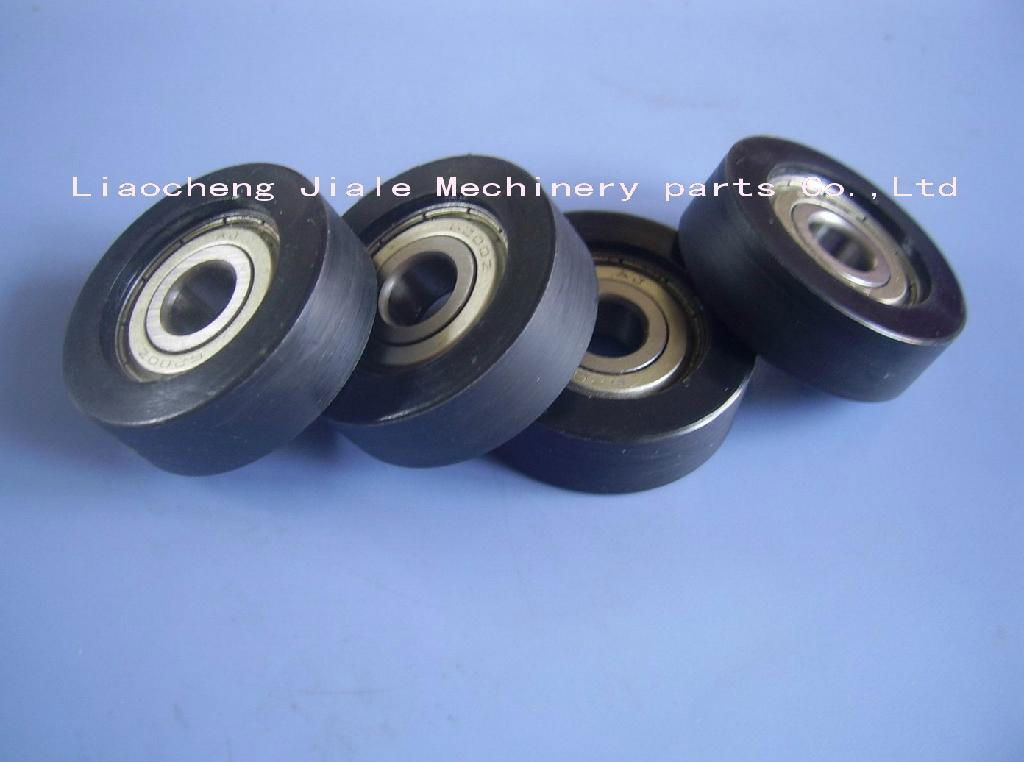 plastic bearings roller pulley