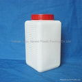 500mL Square Plastic Bottle (plastic containers)