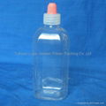 60mL PET Plastic Bottle with Tip Mouth and Little Cap 1
