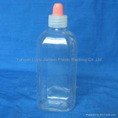 60mL PET Plastic Bottle with Tip Mouth and Little Cap