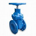 DIN 3352 F4 Resilient Seal Gate valve