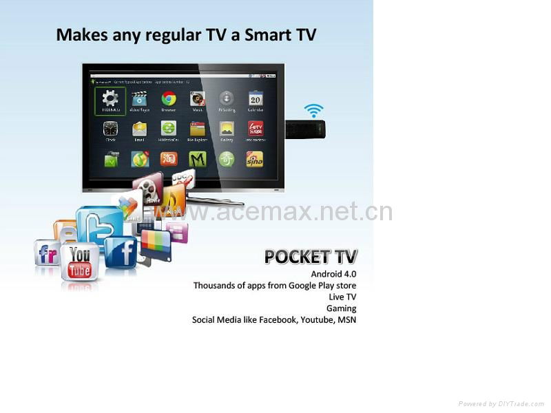 MK804 MINI PC SMART GOOGLE TV ANROID 4.0 SMART ANDOIRD TV 2