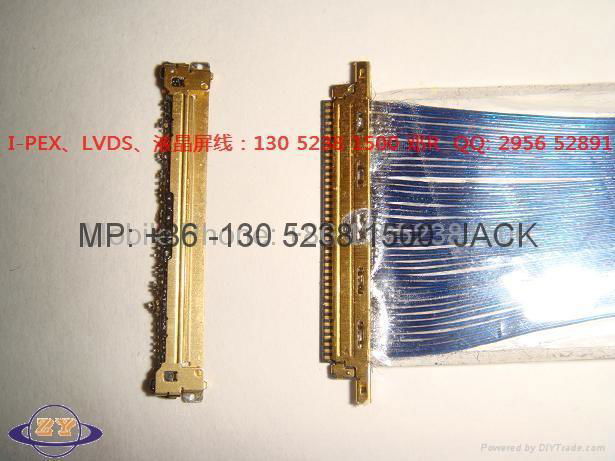 I-PEX 20453/454/455/20473/474 SGC CO-AXIAL CABLE FOR LCD LED PANEL