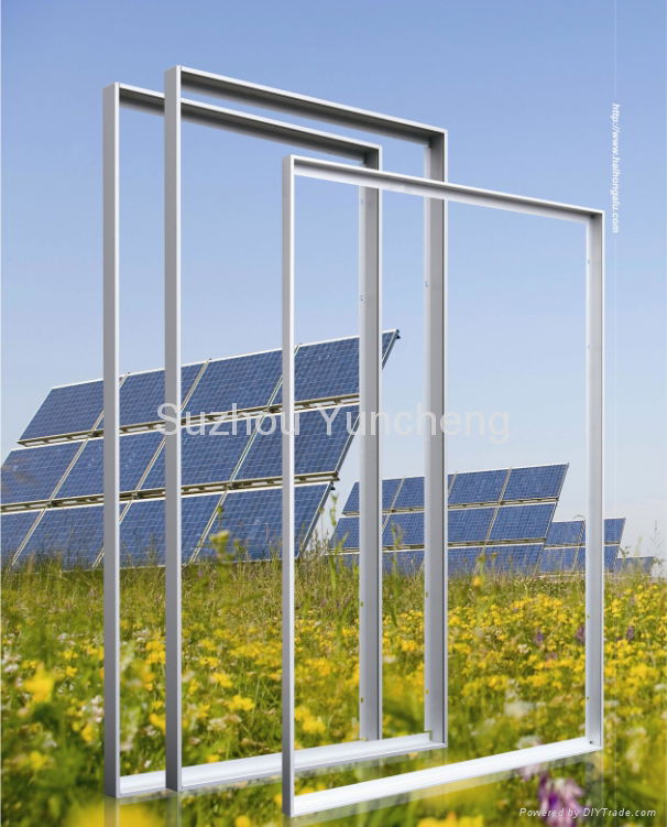 鋁制太陽能面板邊框支架 5
