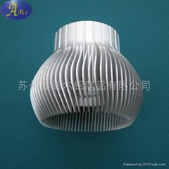 Aluminum LED light (lamp) Cup Heat sink