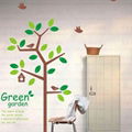 Green Garden Wall Stickers