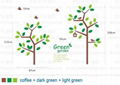 Green Garden Wall Stickers 3