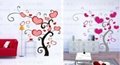 Heart fruit tree seedlings Wall Stickers 3