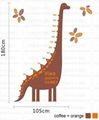 Super Dinosaur Growth Chart Wall Stickers 4