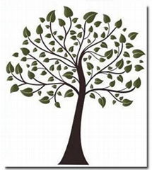 WS-006 Tree Wall Stickers