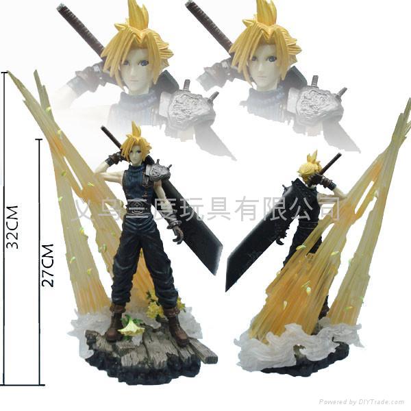 Cloud of Final Fantasy action figures toys 