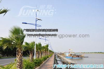 Wind Solar street light factory  2