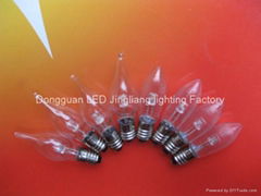 C6 E10 Led miniature tip candle lamps