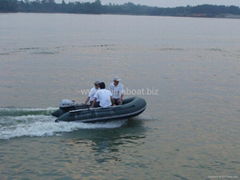 supply 3m aluminum floor inflatable boat