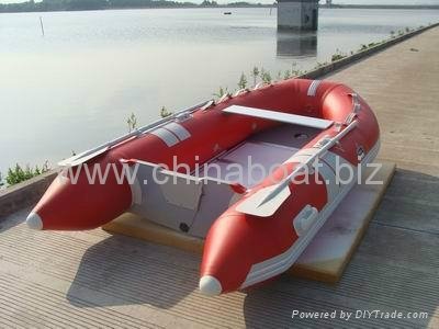 3m fiberglass floor roll up inflatable boat