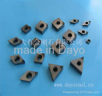 PCD and PCBN tippped inserts 4