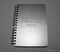 Aluminum Cover Notebook 5