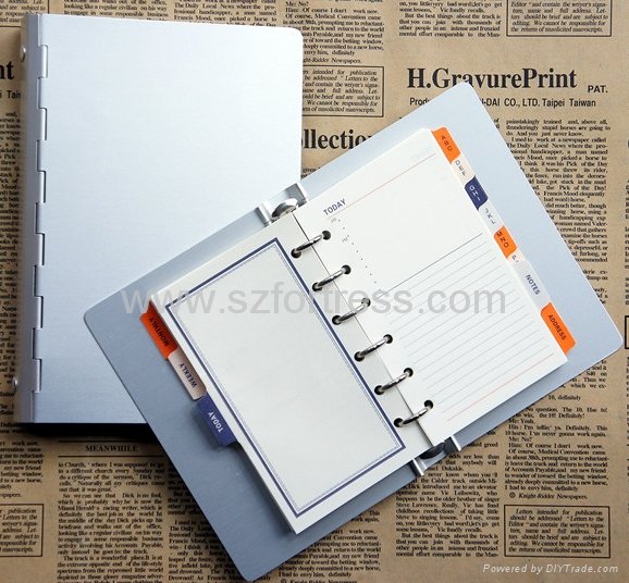 Aluminum Cover Notebook