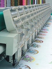 MODERN Flat Embroidery Machine