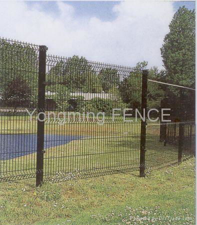 Powder coated welded fence panels 3