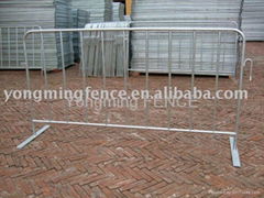 Hot-dipped galvanized swimming pool fence