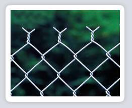 pvc chain link fence 