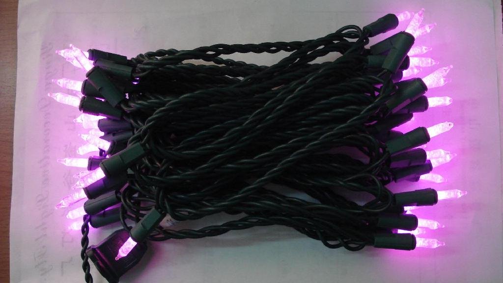 led icicle light string