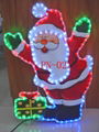 Motif light( Santa Claus+Present ) 1