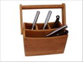 bamboo flatware caddy