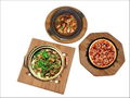 3pcs wood trivet