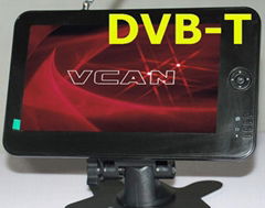 7” monitor built-in DVB-T 