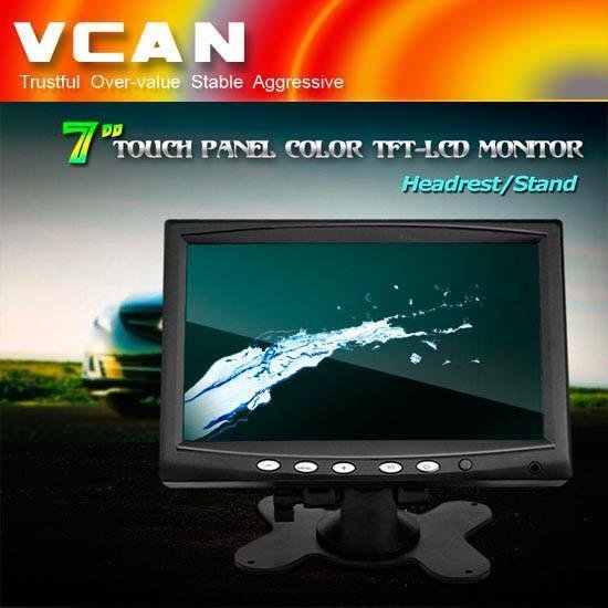 7 inch monitor with  Touch screen, VGA
