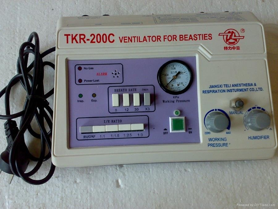 TKR-200C veterinary ventilator ,small animal ventilator