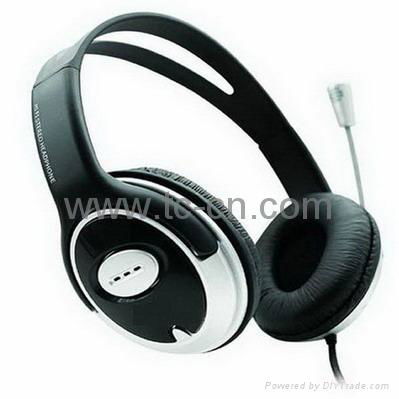 Over head headphones for computer 2